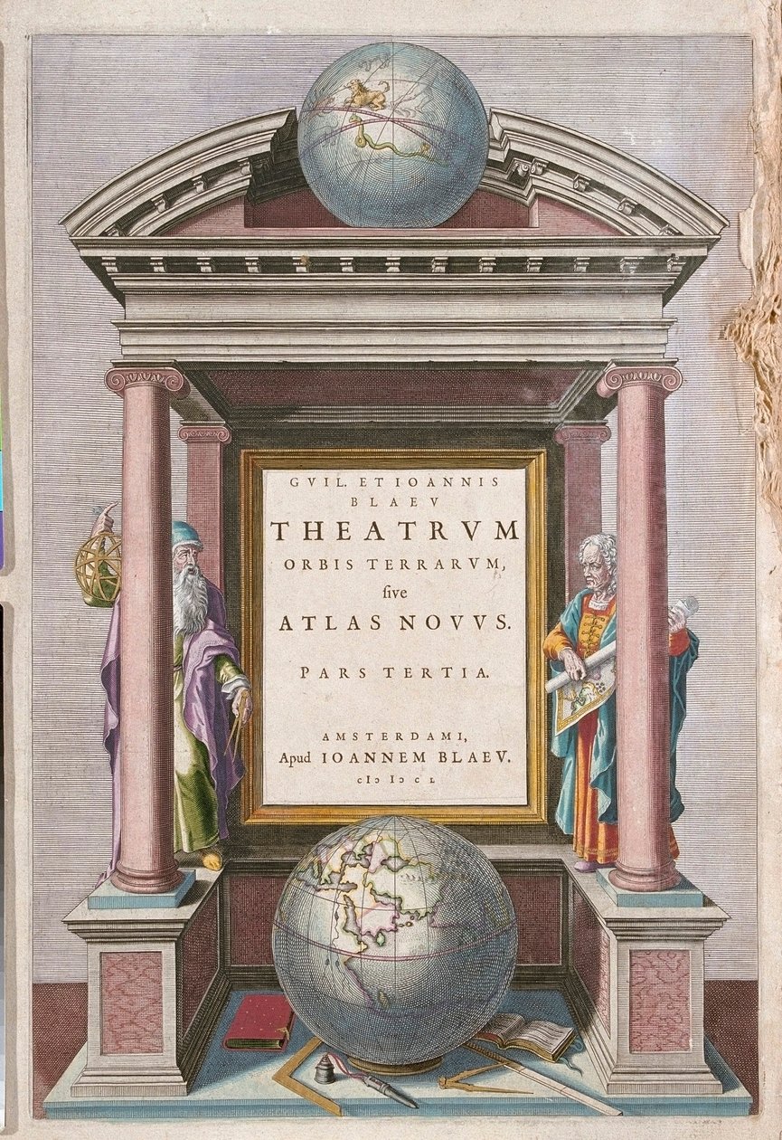 teoksessa "Theatrum Orbis Terrarum, sive Atlas Novus", kirjoittanut Willem Blaeu, Amsterdam. tekijältä Willem Blaeu