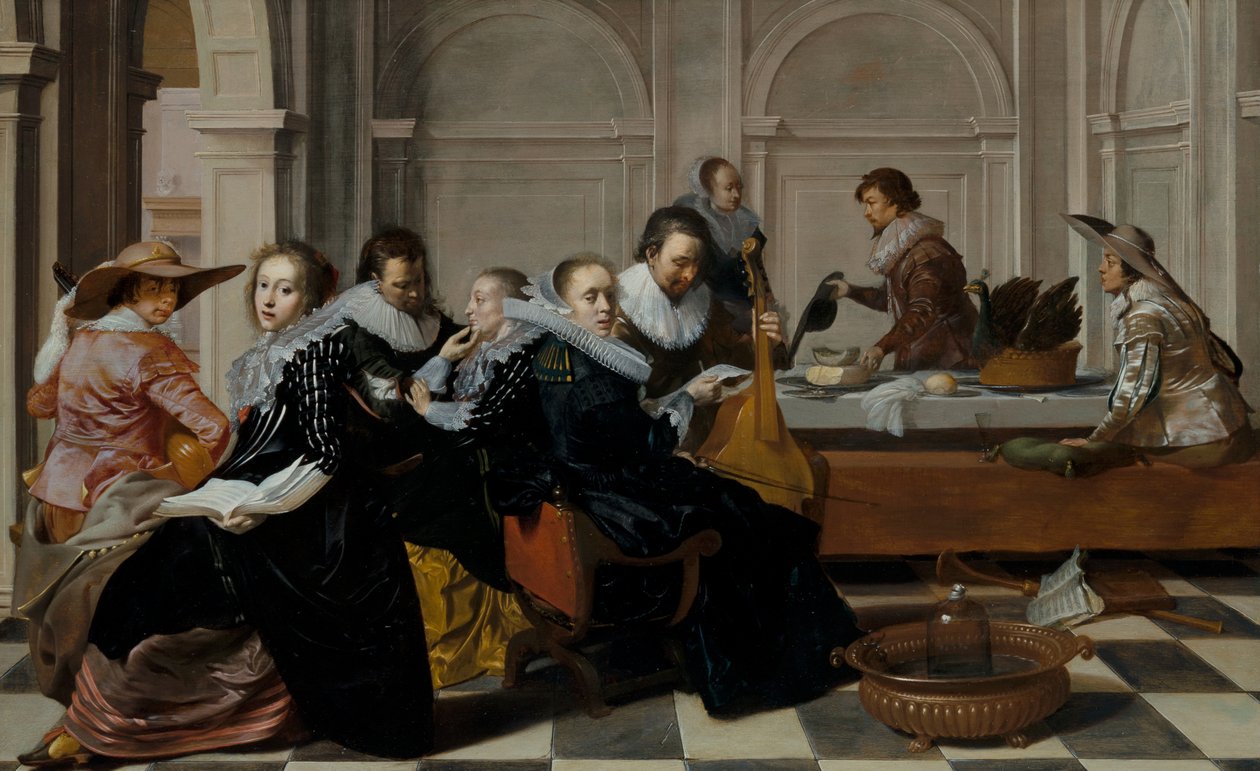 Musiikillinen juhla tekijältä Willem Cornelisz Duyster