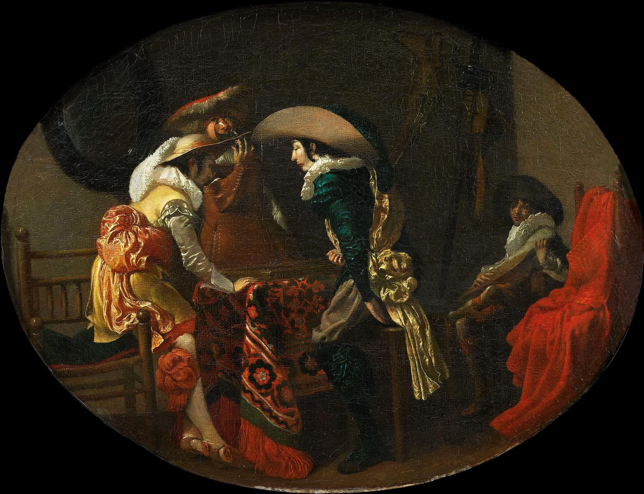 Tric-trac-pelaajat tekijältä Willem Cornelisz Duyster