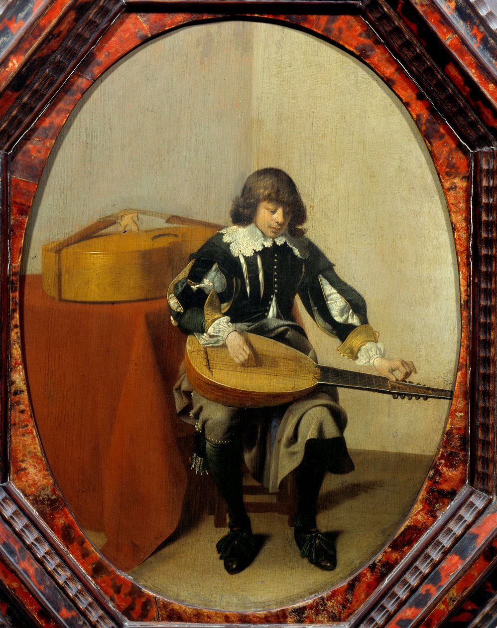 Nuori muusikko. Willem Cornelisz Duysterin (1600-1635) maalaus Ec. Hol. tekijältä Willem Cornelisz Duyster