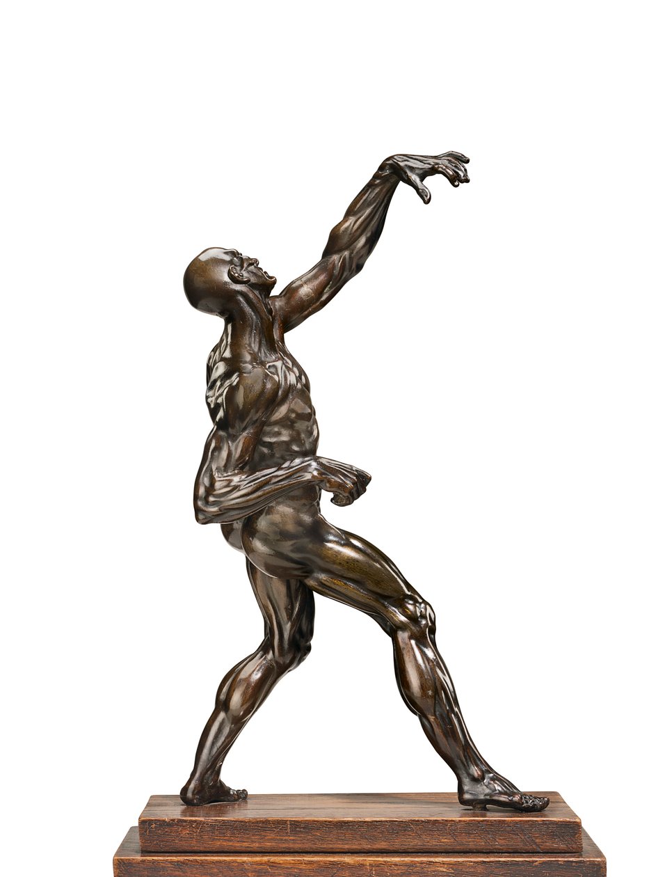 Ecorche mies, n. 1562-67 tekijältä Willem Danielsz. van Tetrode