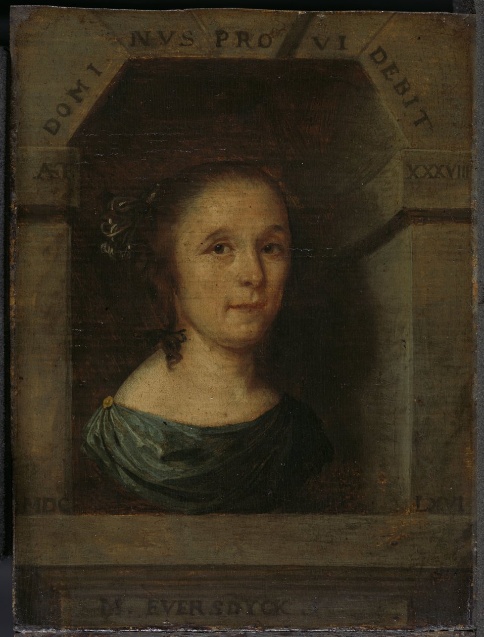 Maria Eversdijck (s 1628), Nicolaes Blancarduksen vaimo tekijältä Willem Eversdijck