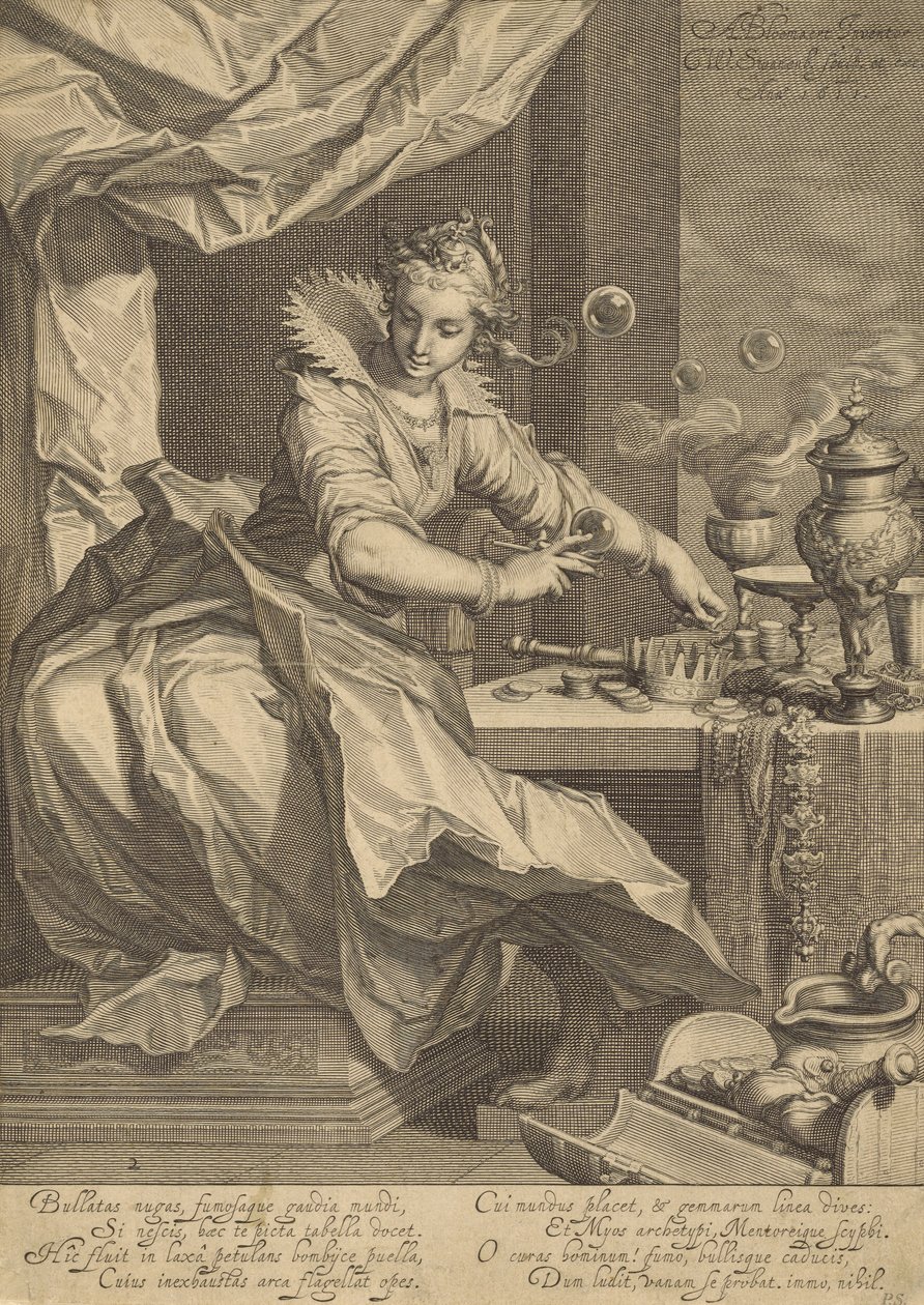 Vanitas tekijältä Willem Isaacsz van Swanenburg