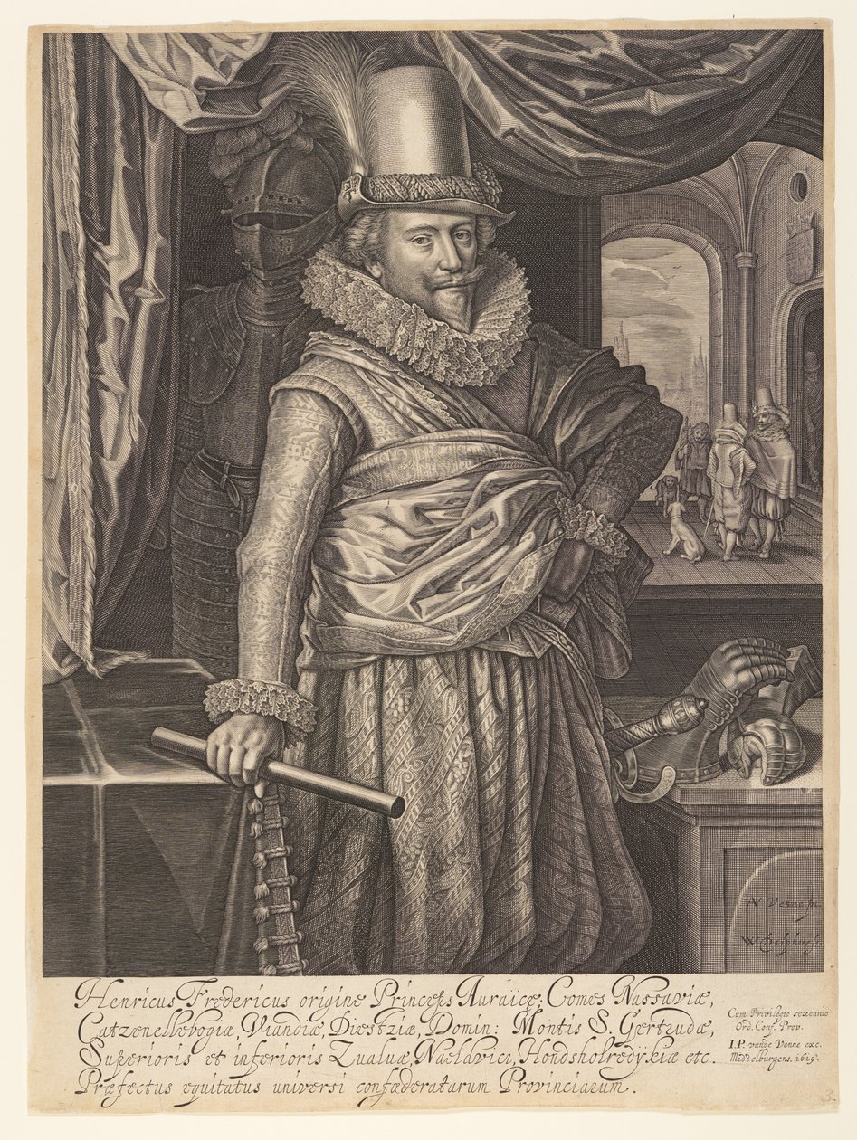 Frederick Henry, Oranian-Nassaun prinssi tekijältä Willem Jacobsz. Delff