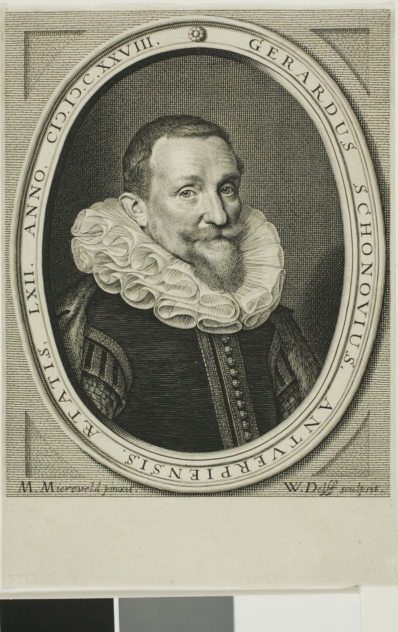 Gerard van Schoonhoven tekijältä Willem Jacobsz. Delff