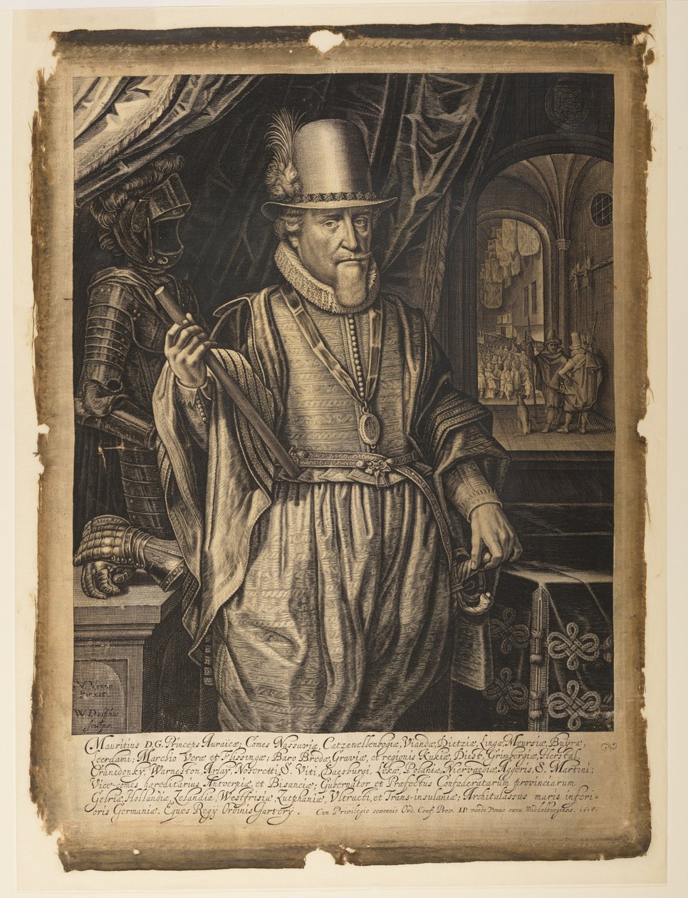 Maurits, Oranian-Nassaun prinssi tekijältä Willem Jacobsz. Delff