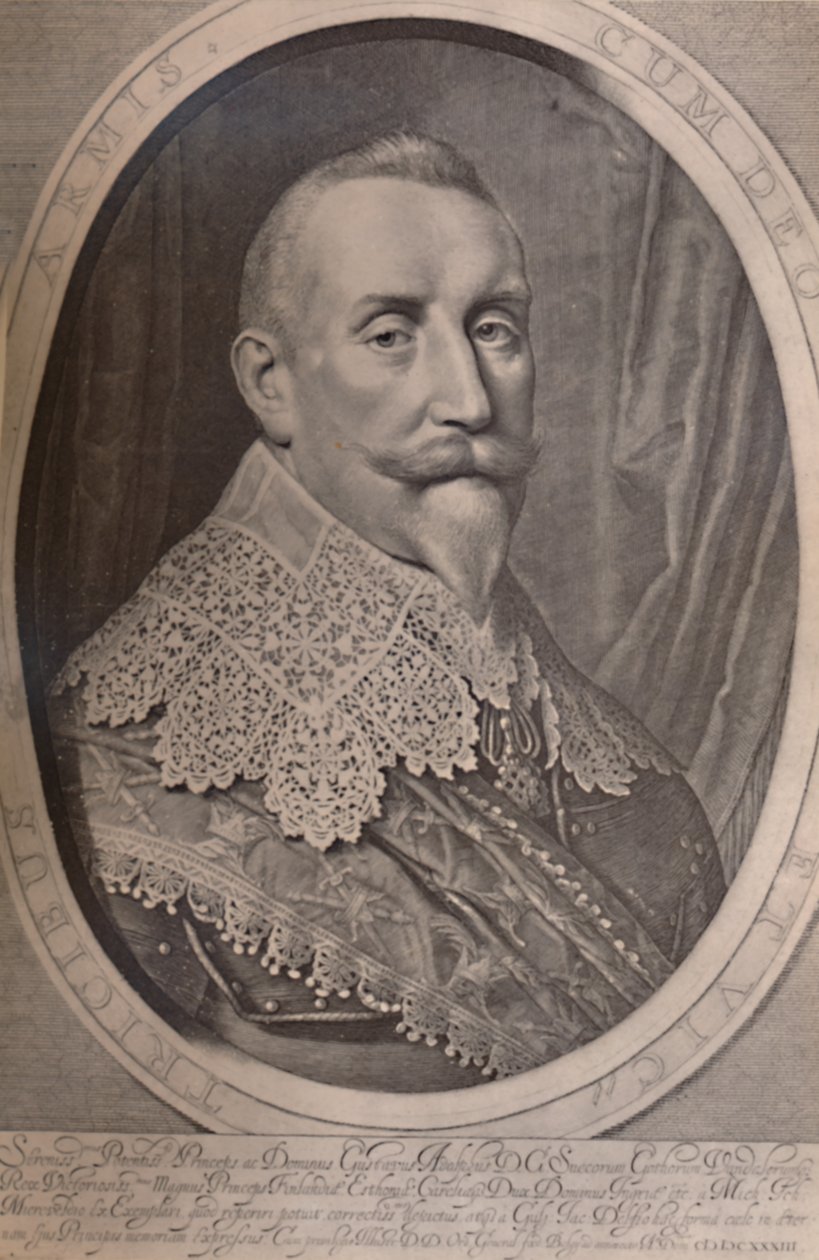 Kustaa Adolphus, Ruotsin kuningas, 1600-luku 1894 tekijältä Willem Jacobzoon Delff