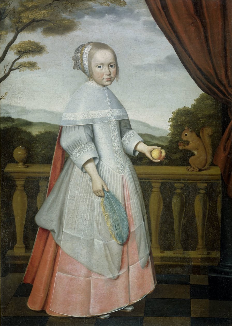 Muotokuva Elisabeth van Oostenista (1660-1714) lapsena tekijältä Willem Jansz. Ploy (attributed to)