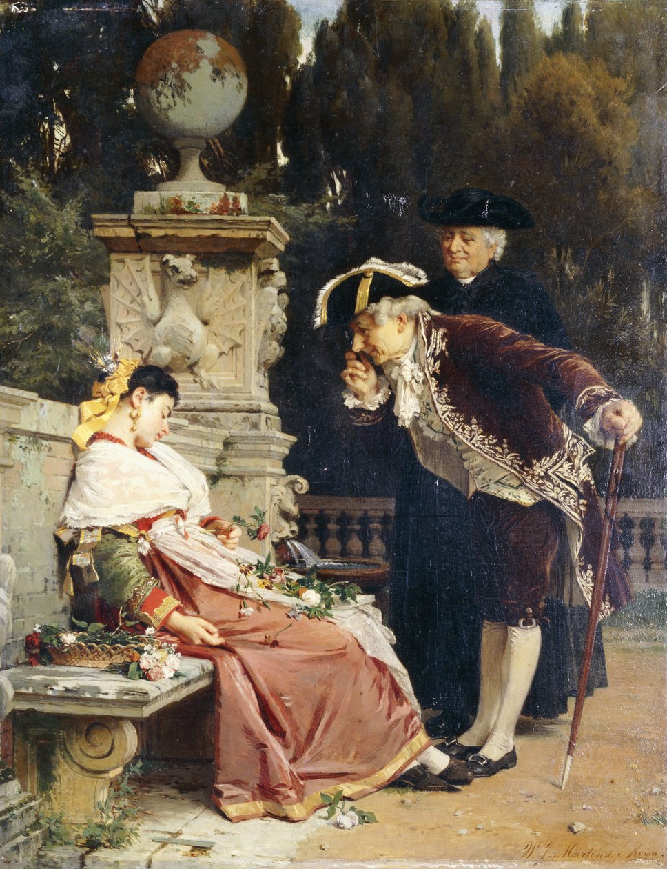 Nukkuva kaunotar; Prinsessa Ruusunen, tekijältä Willem Johannes Martens