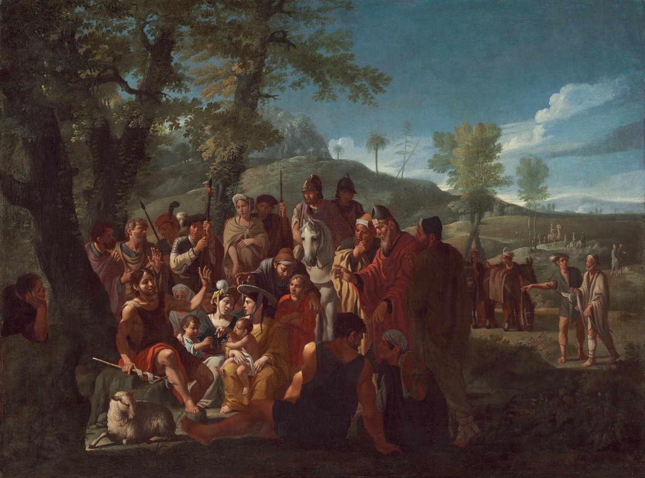 aPredicació de Sant Joan Baptista, c. 1665. finlandès tekijältä Willem Reuter