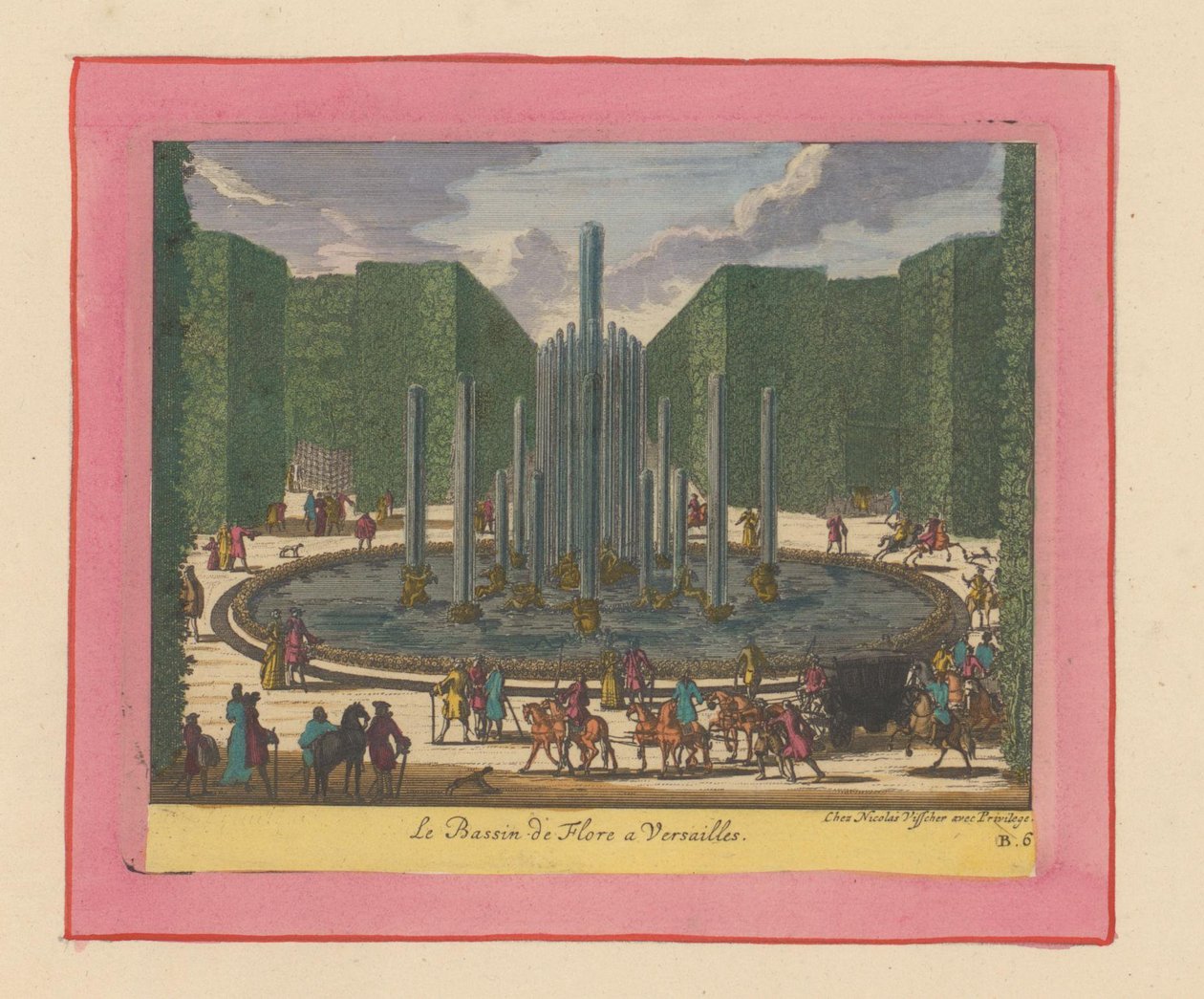 Bassin von Flora in den Gärten von Versailles tekijältä Willem Swidde