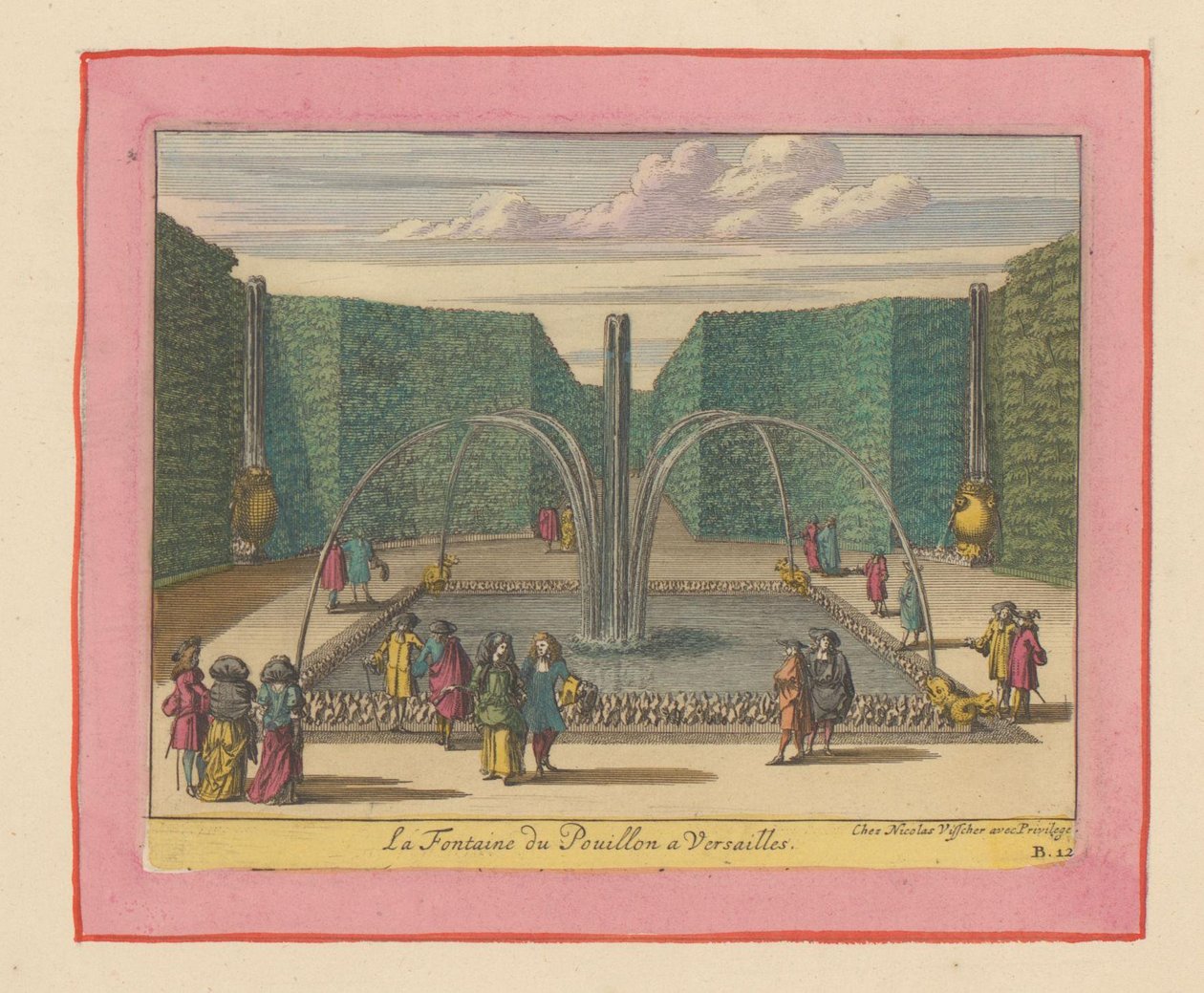 Brunnen von Pouillon in den Gärten von Versailles tekijältä Willem Swidde