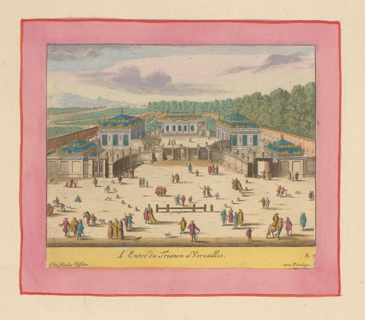 Zugang zum Grand Trianon in Versailles tekijältä Willem Swidde