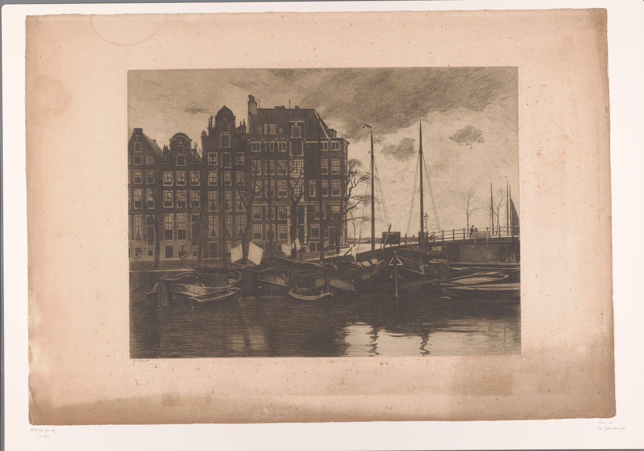 Sisällä Amsterdamissa, laivoissa heiluttaen vahaa I sisällä tekijältä Willem Arnoldus Witsen