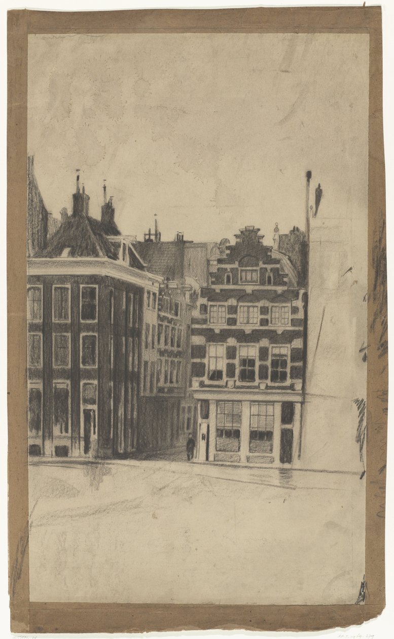 Halve Maansteeg Amsterdamissa tekijältä Willem Arnoldus Witsen