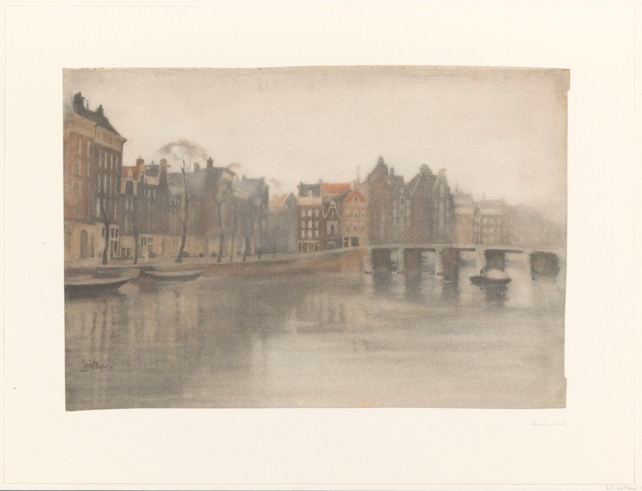 Vanha Waal Amsterdamissa tekijältä Willem Arnoldus Witsen