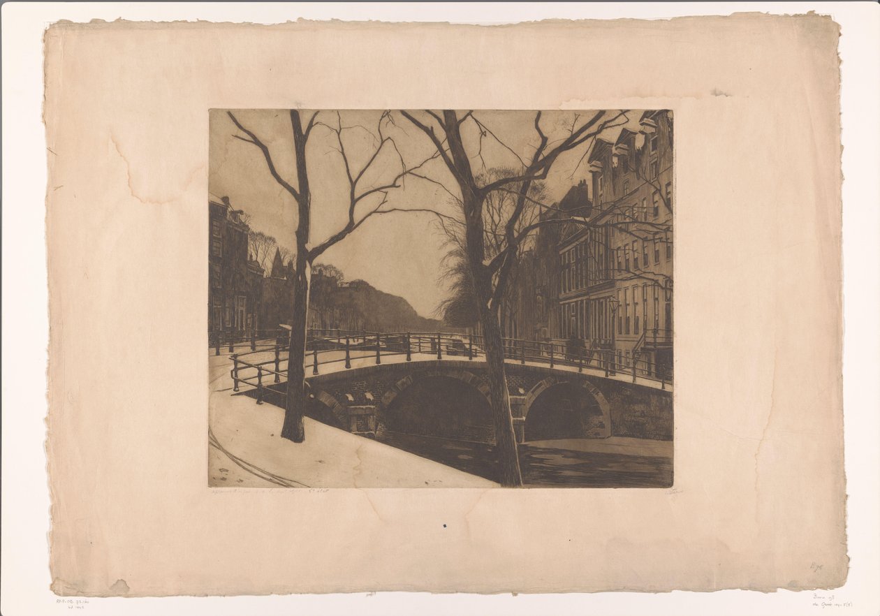 Herengracht, Amsterdam tekijältä Willem Arnoldus Witsen