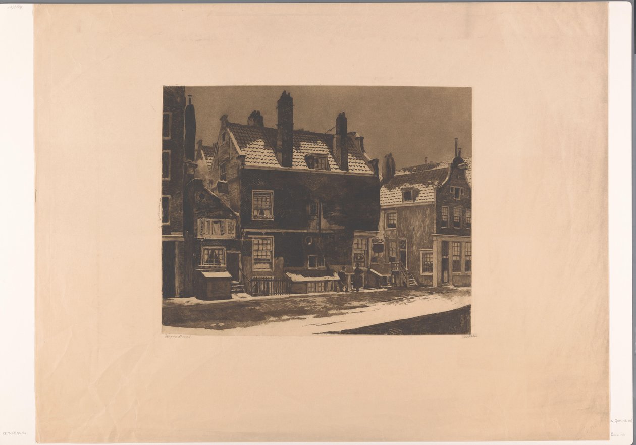 Krom Boomsloot, Amsterdam tekijältä Willem Arnoldus Witsen