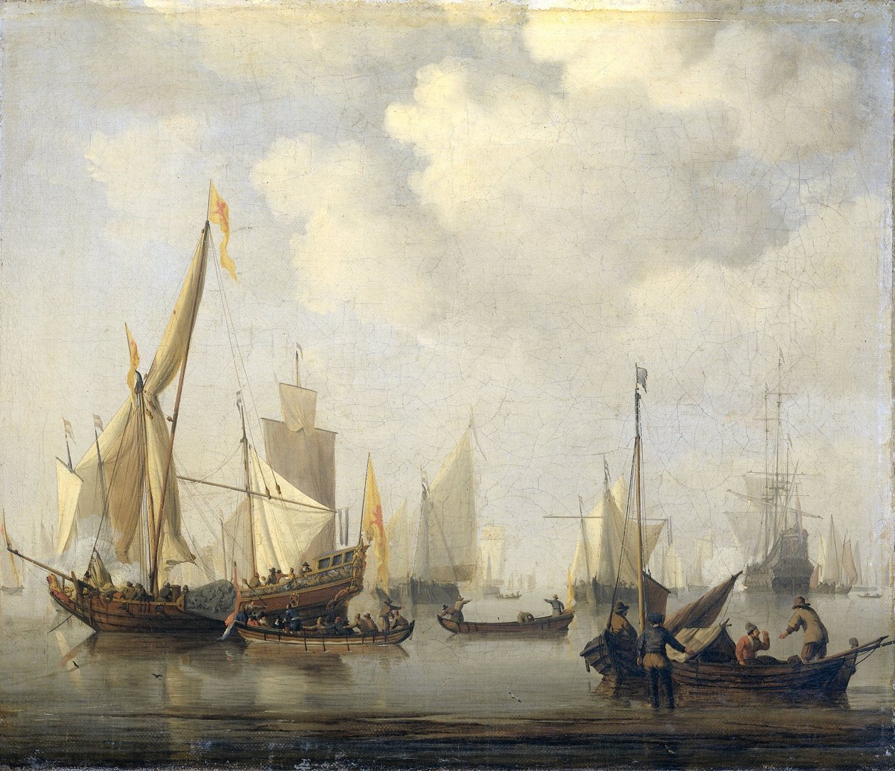 Rauha merellä tekijältä Willem van de Velde (II)