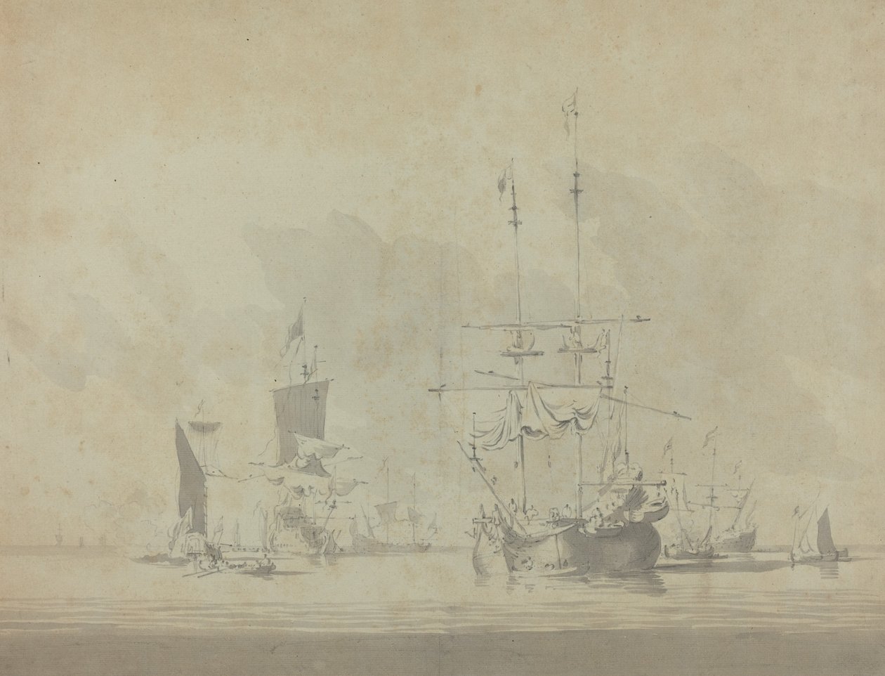 Meren tekijältä Willem van de Velde the Younger
