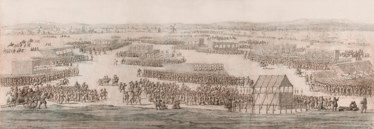 Suuri arvostelu Hounslow Heathista tekijältä Willem van de the Elder Velde