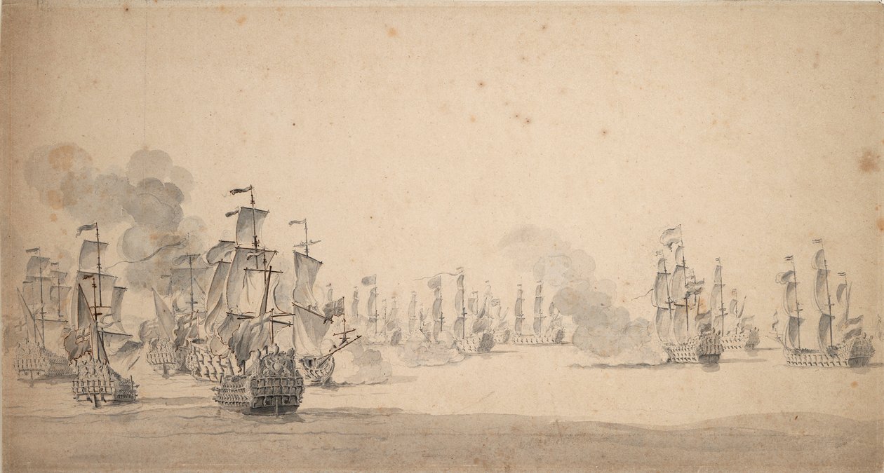 Beachin ja van Gentin toiminta tekijältä Willem van de the Elder Velde