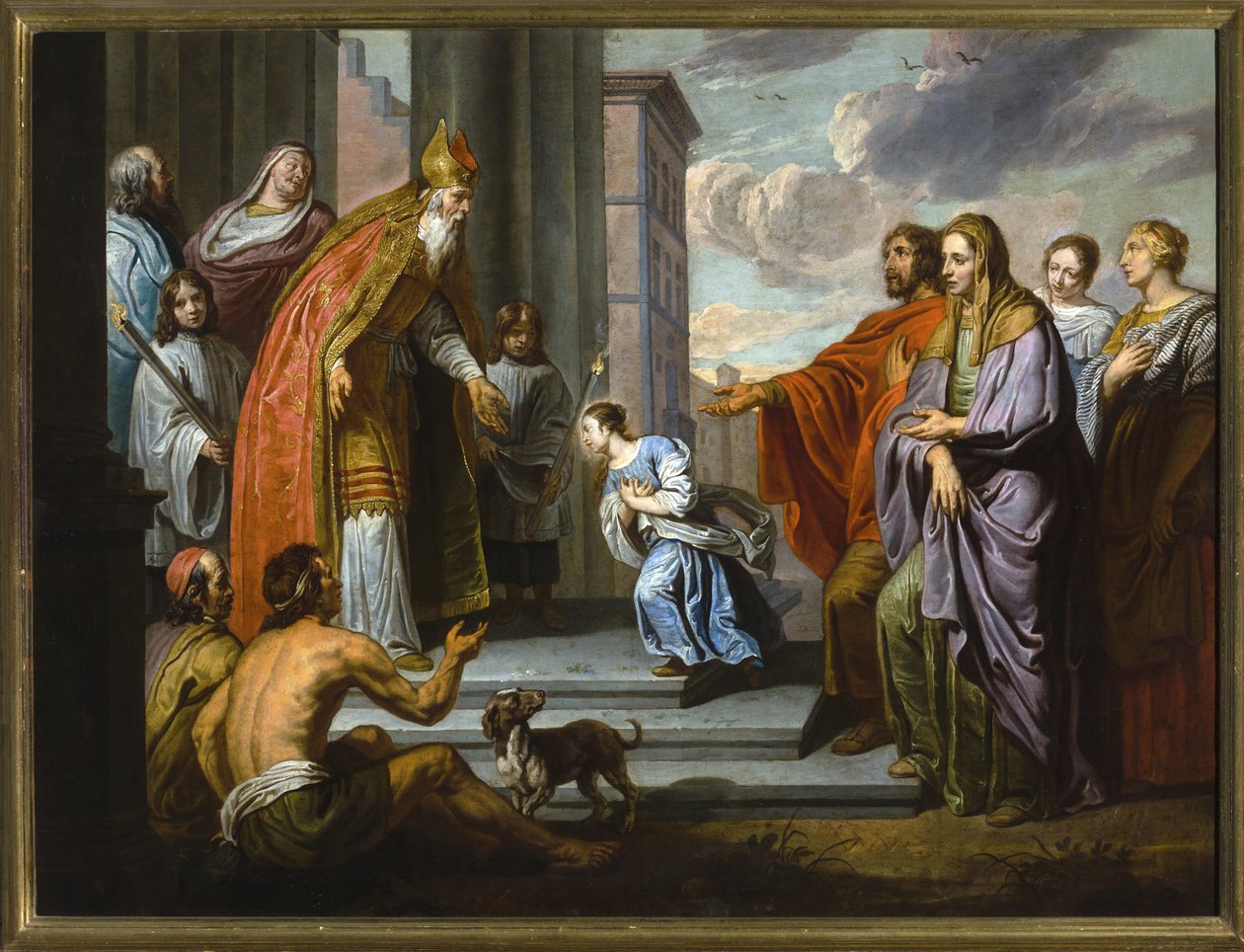 Marian esittäytyminen temppelissä tekijältä Willem van the Elder Herp