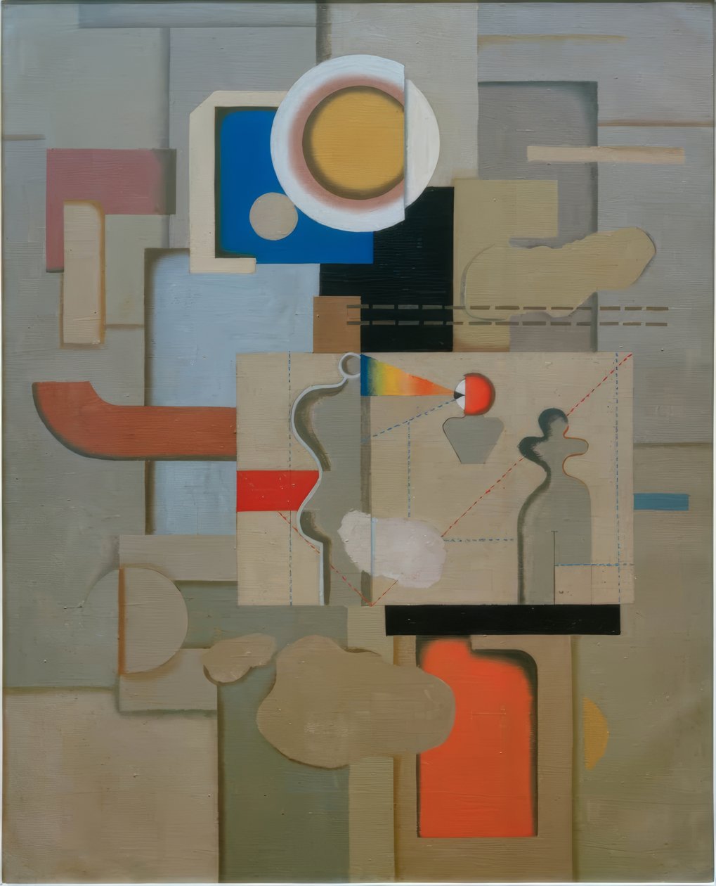 ateljeekuva tekijältä Willi Baumeister