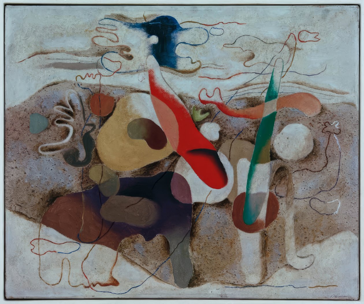 Eidos maisemalla tekijältä Willi Baumeister