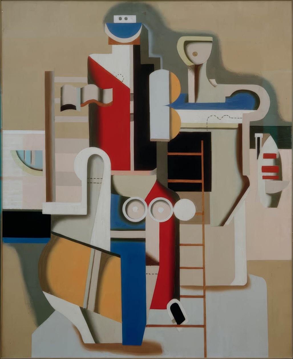 Uimuri tikkailla tekijältä Willi Baumeister