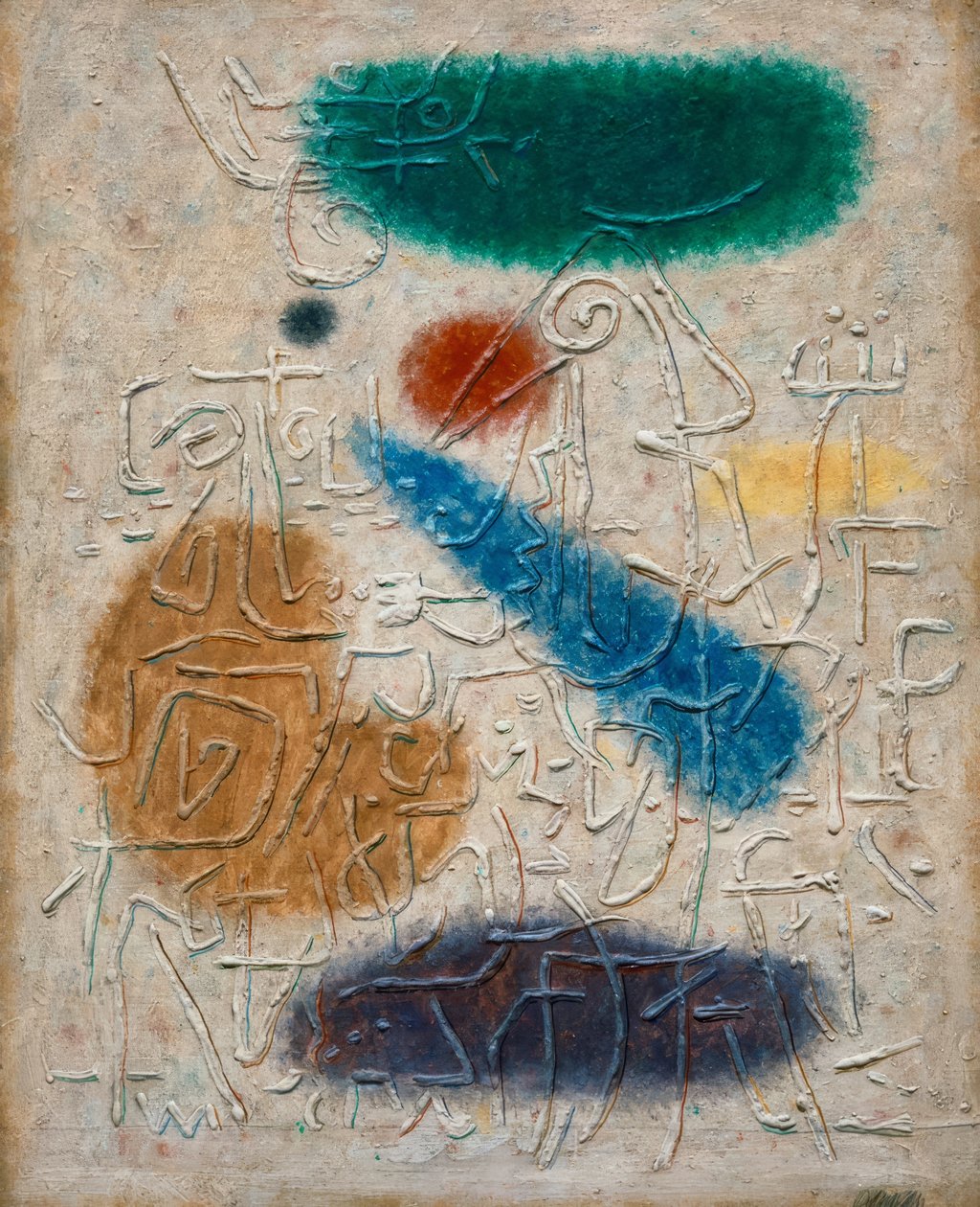 Temppelin muuri tekijältä Willi Baumeister