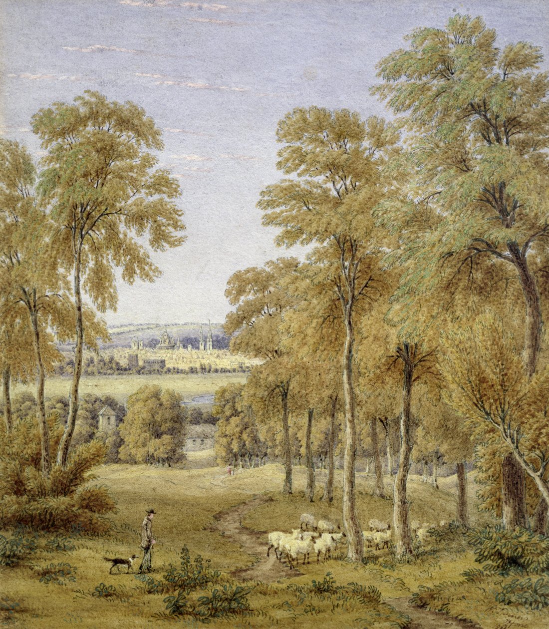 Huonekalut ja erilaiset esineet 1100- ja 1300-luvuilta tekijältä Joseph Mallord William Turner
