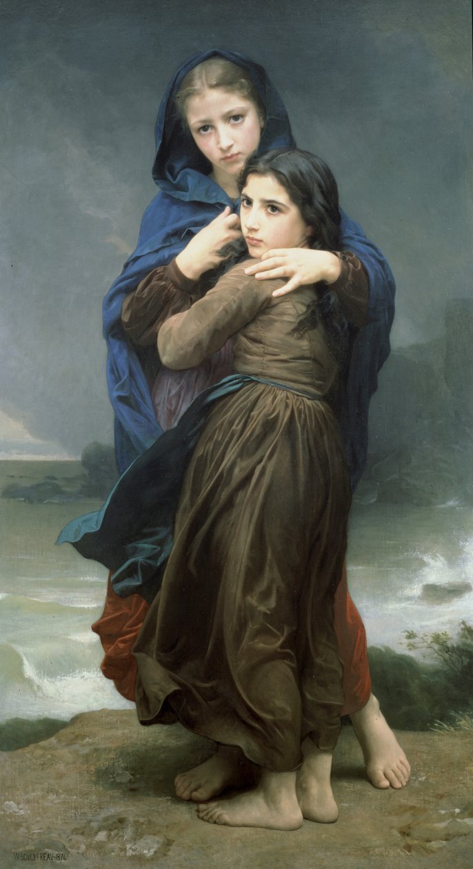 (Myrsky tekijältä William Adolphe Bouguereau