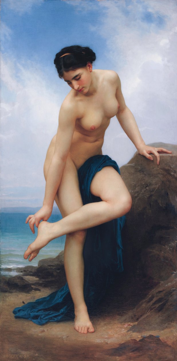 Kylvyn jälkeen tekijältä William Adolphe Bouguereau