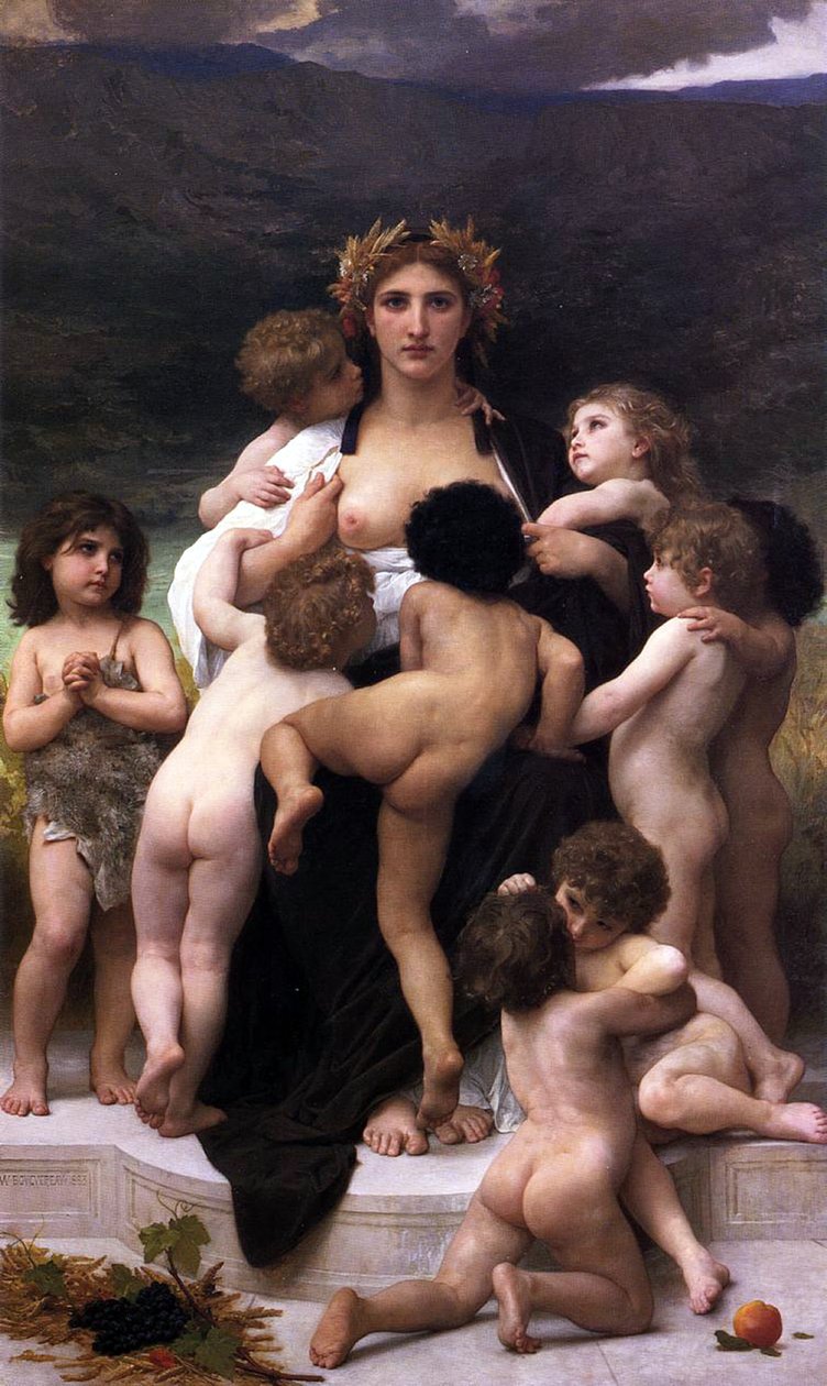 Alma Parens, 1883 tekijältä William Adolphe Bouguereau