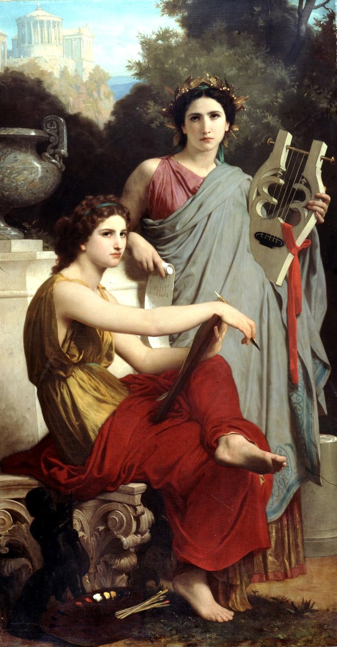 Taide ja kirjallisuus tekijältä William Adolphe Bouguereau