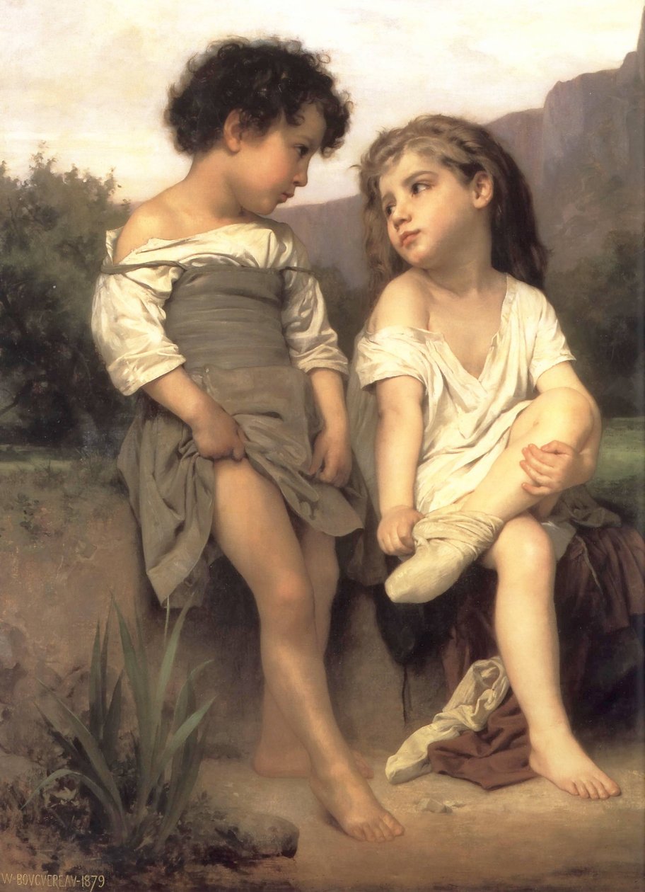 Puron laidalla tekijältä William Adolphe Bouguereau