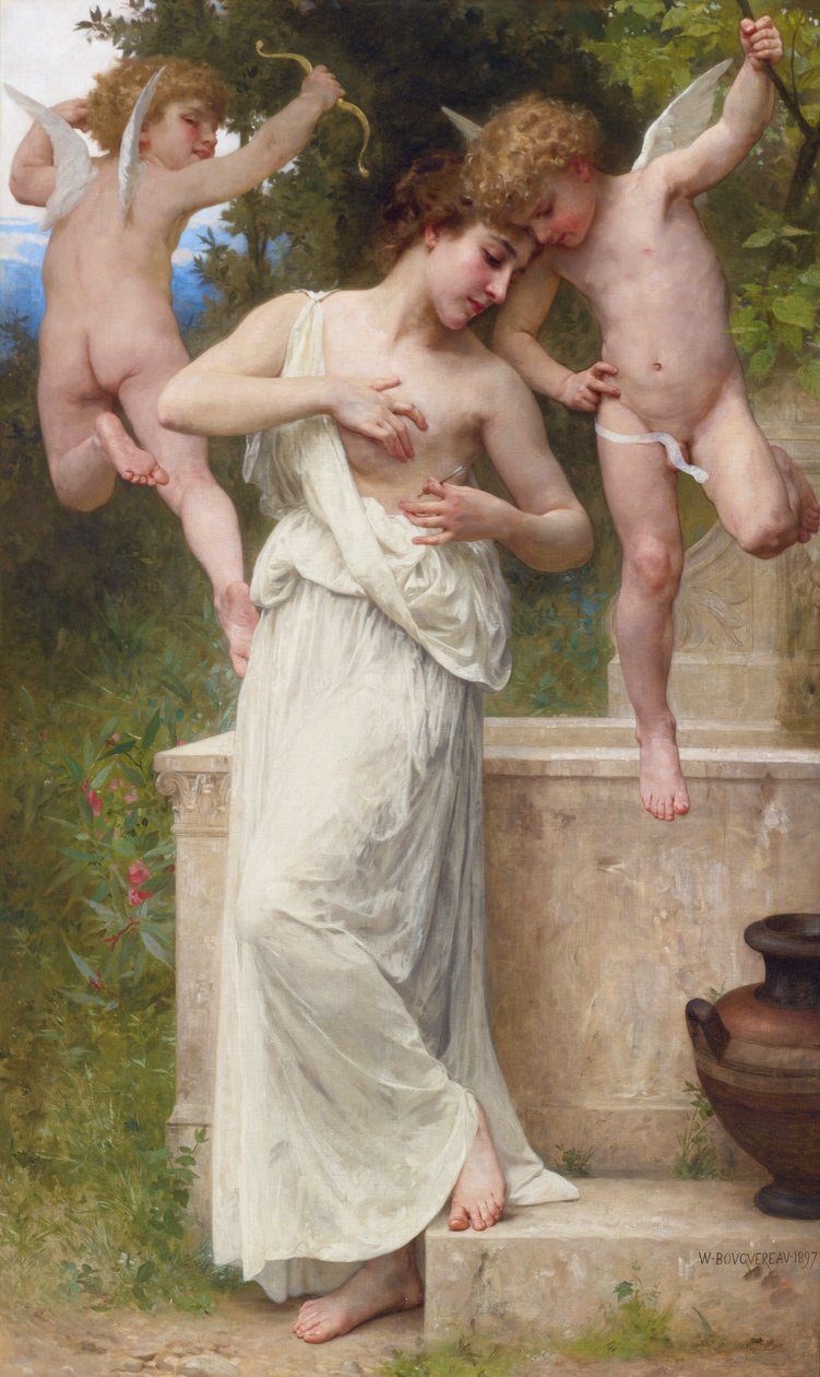 Siunausta damur tekijältä William Adolphe Bouguereau