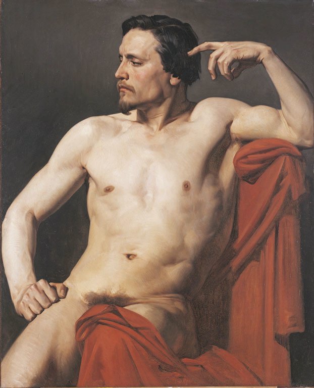 Demi -hahmo peinte tekijältä William Adolphe Bouguereau