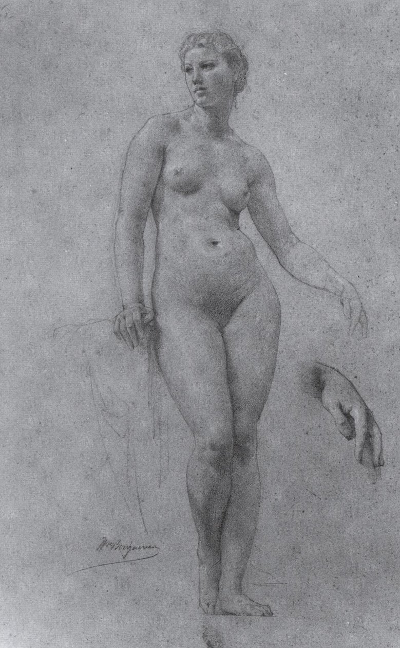 Etude de nu pour Vénus tekijältä William Adolphe Bouguereau