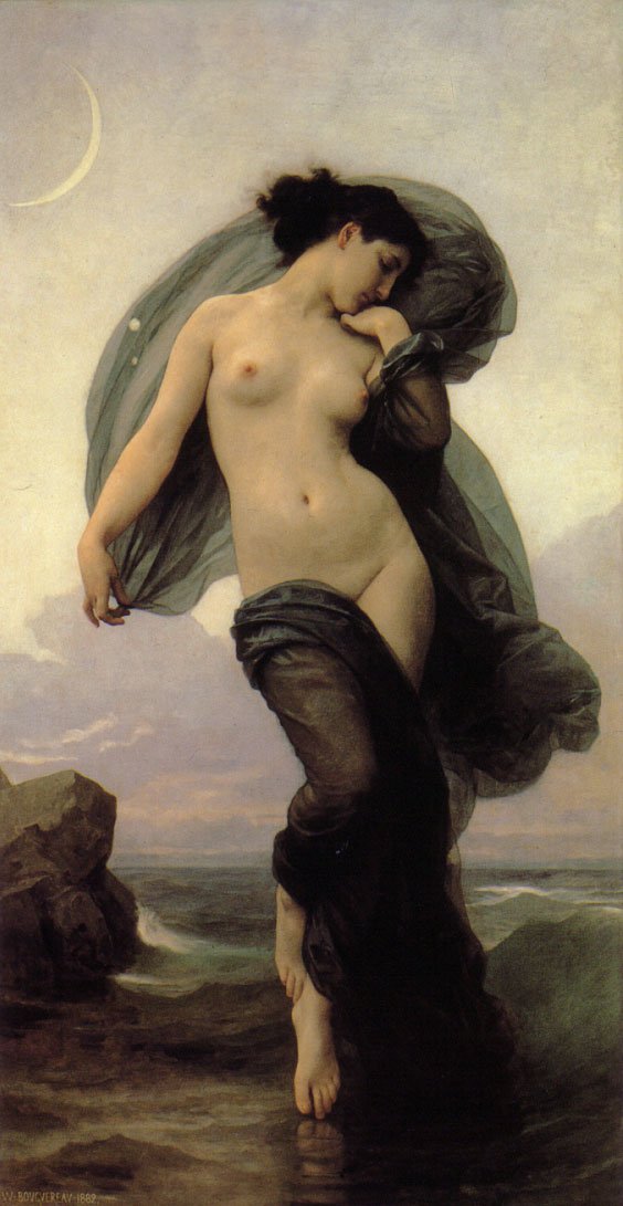Ilta -tunnelma tekijältä William Adolphe Bouguereau