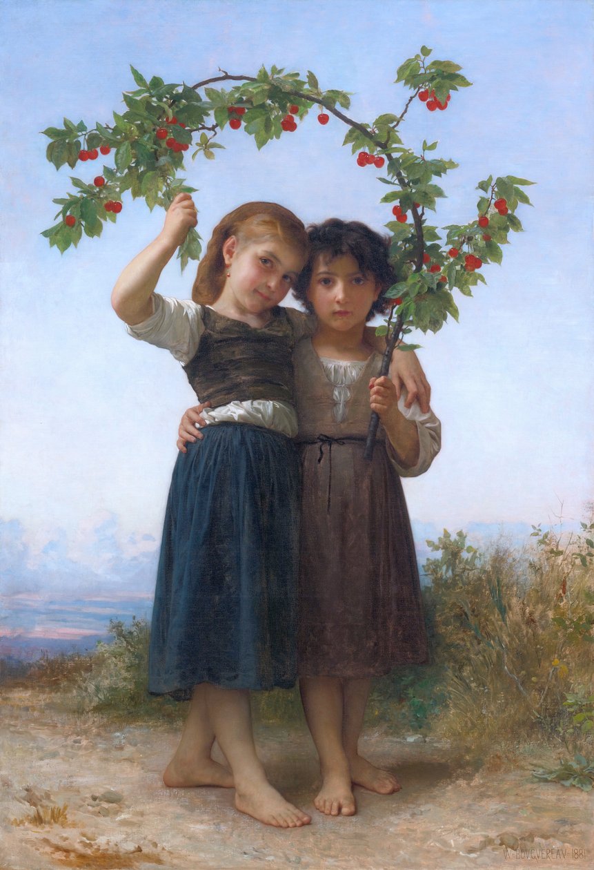 La Branche de Cerisier tekijältä William Adolphe Bouguereau