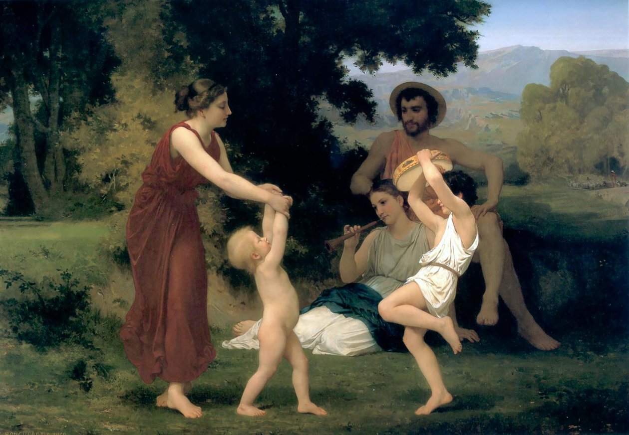 La Pastorale des loisirs tekijältä William Adolphe Bouguereau