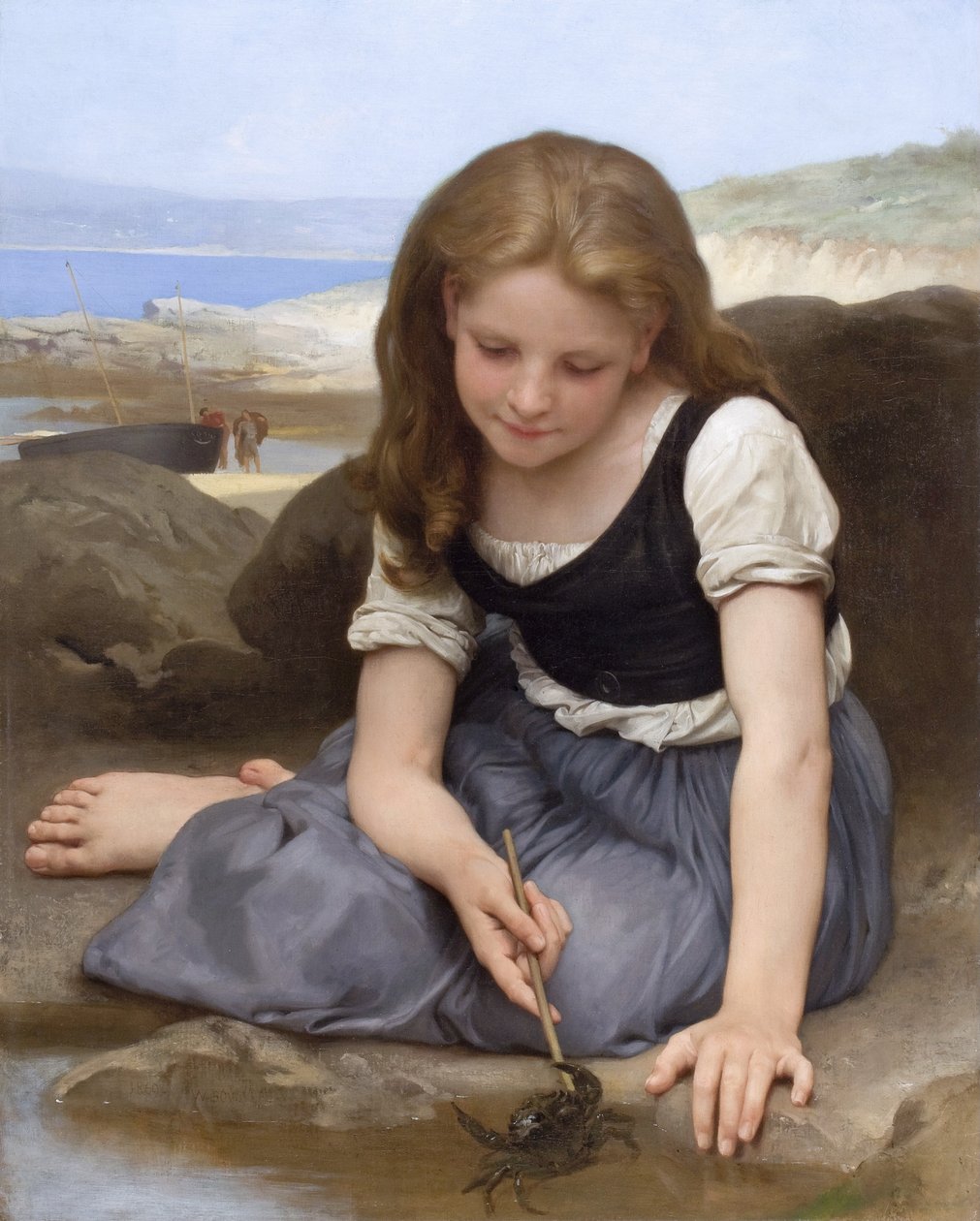 Le Crabe tekijältä William Adolphe Bouguereau