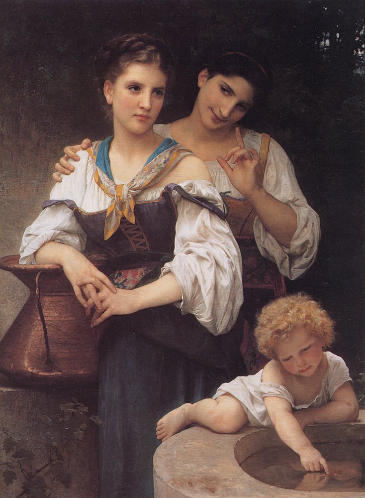 Le salaisuus tekijältä William Adolphe Bouguereau