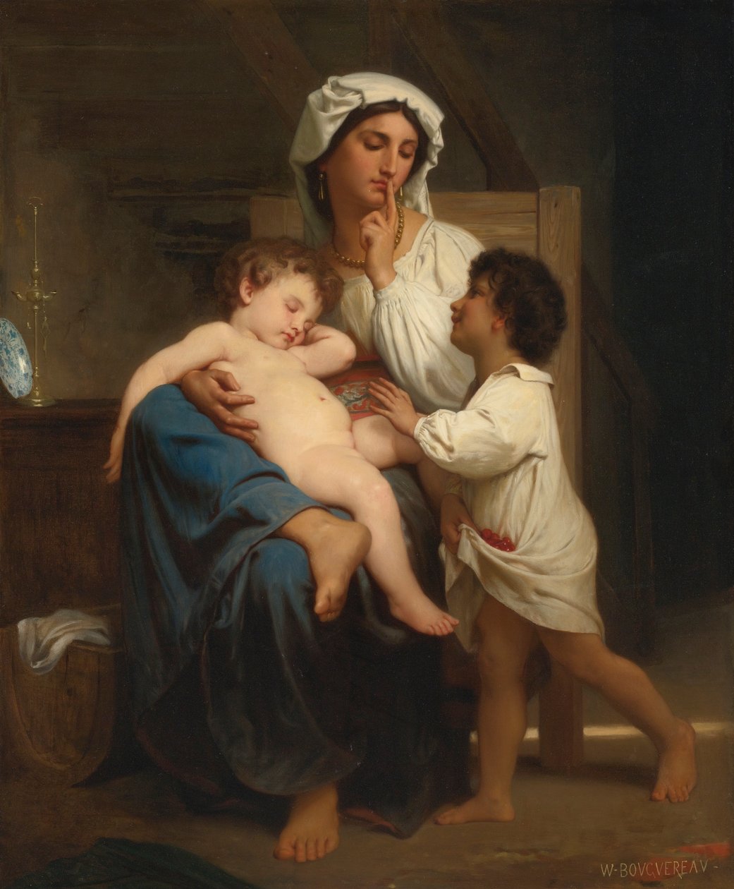 Le sommeil tekijältä William Adolphe Bouguereau
