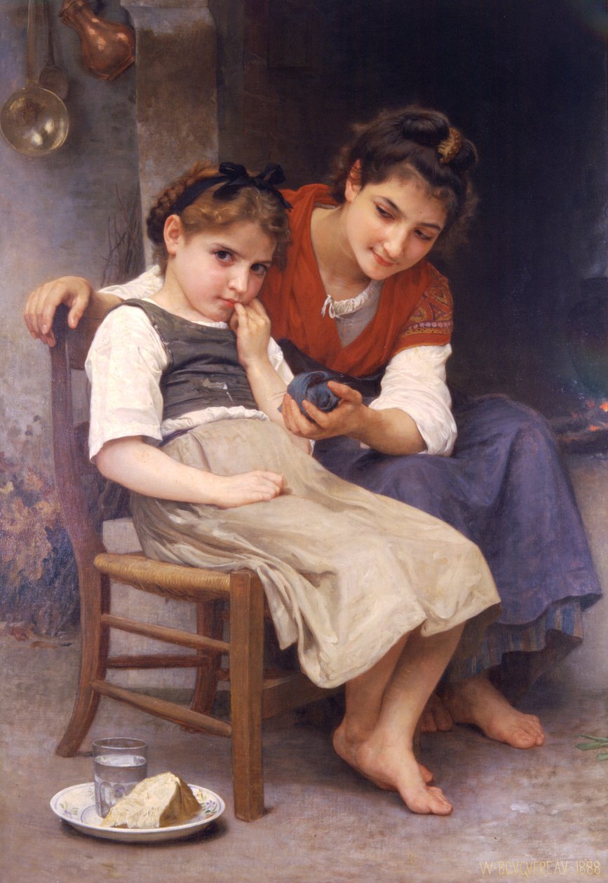 Pikku Sulky tekijältä William Adolphe Bouguereau