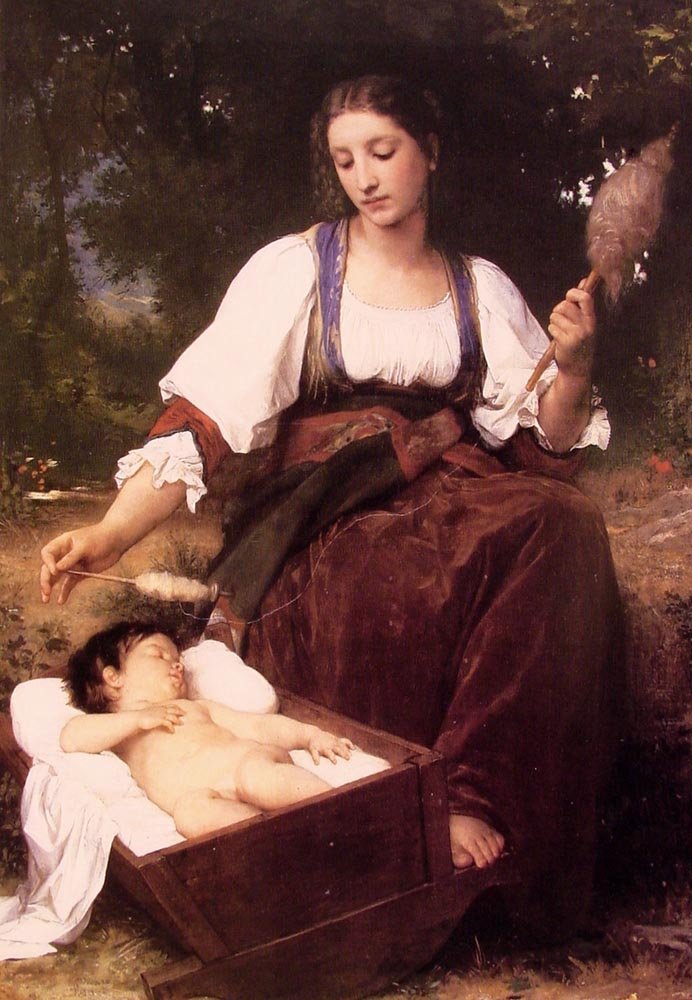 Kehtolaulu tekijältä William Adolphe Bouguereau