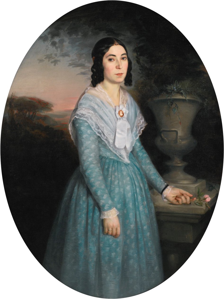 Marie-Célina Brieun muotokuva tekijältä William Adolphe Bouguereau