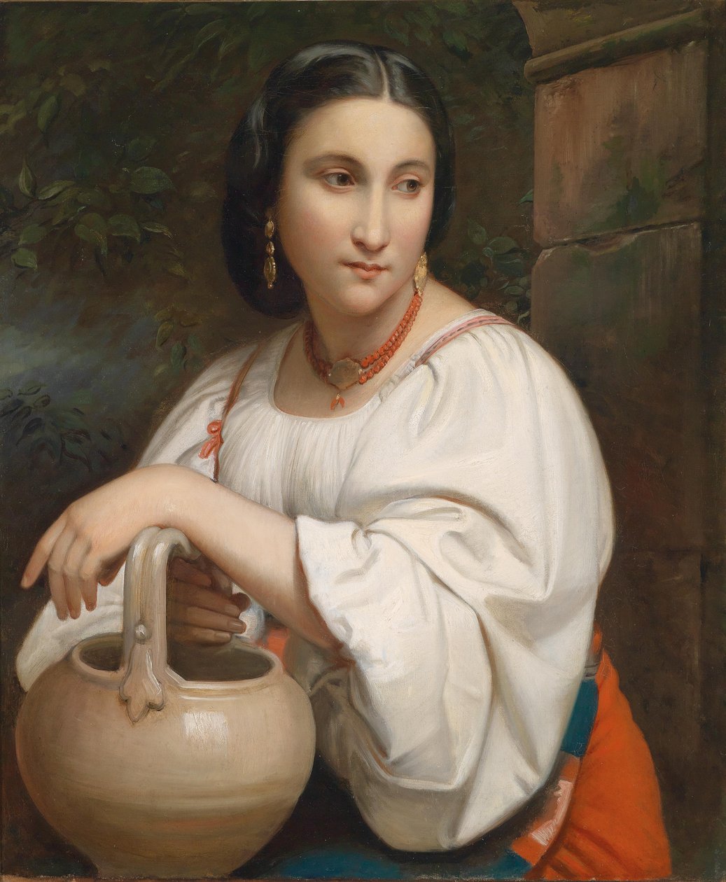 Muotokuva dun jeune Romain tekijältä William Adolphe Bouguereau